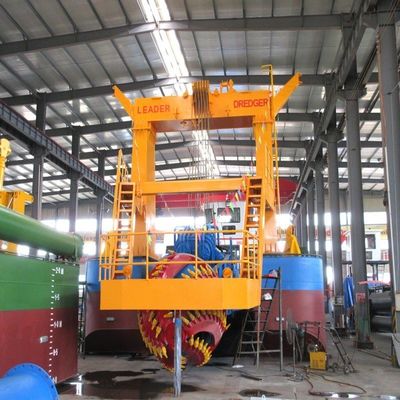 53 Meter Hoofd Volledige 10 inch Cutter Zuigdrager Dredger Verzendkosten en Mornitoring System