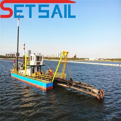 Hoogcapaciteitssnipper-zuigdregger met onderwaterzandpomp en droogoplossing