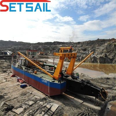 10 inch cutter zuigpomp bagger voor rivierzand binnen 8 meter baggerdiepte