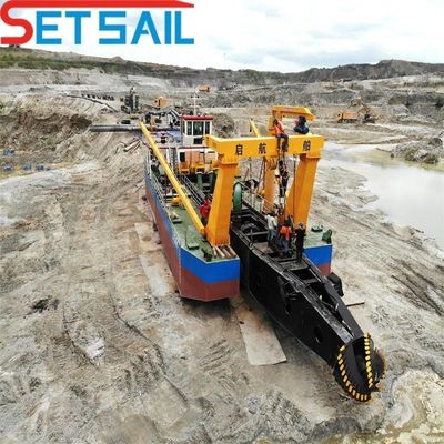 10 inch cutter zuigpomp bagger voor rivierzand binnen 8 meter baggerdiepte