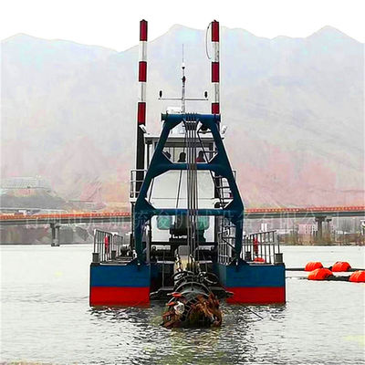 Hydraulische dieselmotor 10 inch Cutter Zuigboot met 1500m3 waterstroom