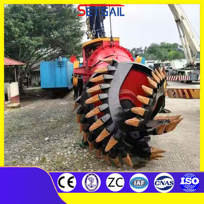Hydraulische dieselmotor 10 inch Cutter Zuigboot met 1500m3 waterstroom