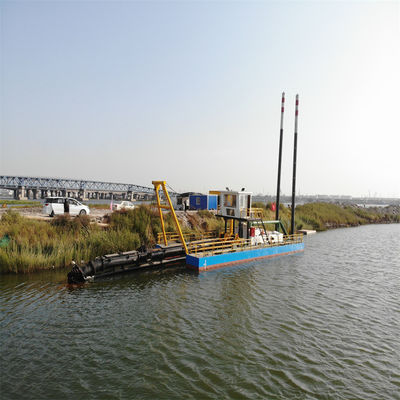 Verzendkosten 10 inch Cutter Suction Sand Dredger Vessel met Hydraulische Dieselmotor