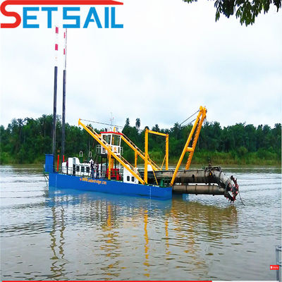 10 Inch Cutter Suction Silt Dredger met 8 Meter Dredging Diepte en Rexroth Hydraulisch