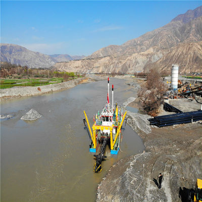 10 Inch Cutter Zuigdredger voor professionele droogtoestellen voor River Lake