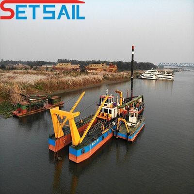 Dieselmotor 10 inch Cutter Zuigdroging-apparatuur met Shijiazhuang zandpomp