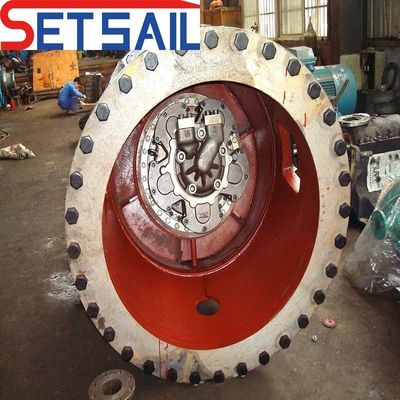 Dual Engine Pump Rexroth Hydraulische zanddredger met onderwaterpomp 30 dagen terugbetaling