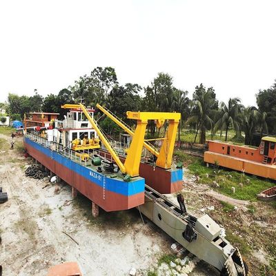 Gepersonaliseerde hoge capaciteit 10 inch cutter zuigdredger met Shijiazhuang zandpomp -