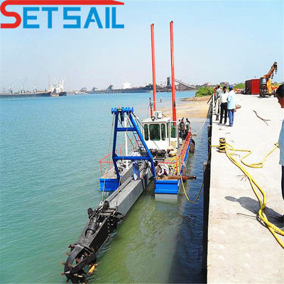 31.1 meter totale lengte geavanceerde 10 inch snijmachine zuigersand bagger voor modder