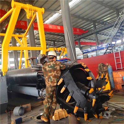 Hydraulische Anker Boom Cutter Hoofd Zuigdredger-Uitrusting met Cummins Diesel motor