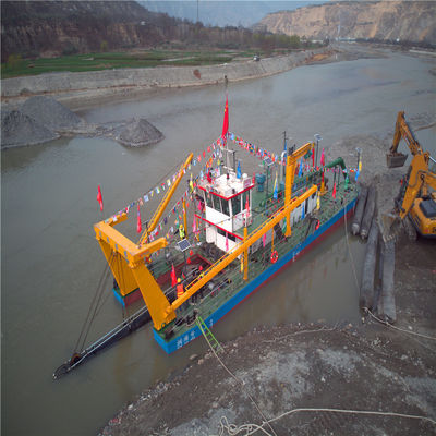 Hydraulische Anker Boom Cutter Hoofd Zuigdredger-Uitrusting met Cummins Diesel motor