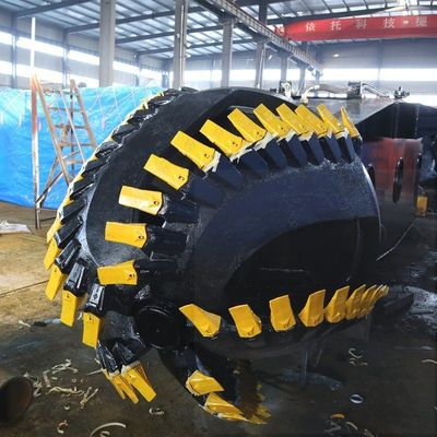 Hydraulische Anker Boom Cutter Hoofd Zuigdredger-Uitrusting met Cummins Diesel motor