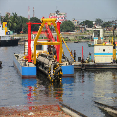 8 inch Dieselmotor Cutter Zuigdredger Pakket Grootte 3100.00cm * 500.00cm * 200.00cm