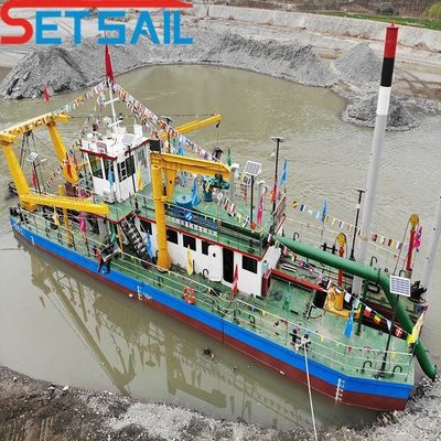 Weichai Diesel Engine 8 inch Cutter Suction Dredger voor levenslange after-sales service