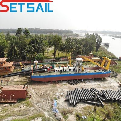 Weichai Diesel Engine 8 inch Cutter Suction Dredger voor levenslange after-sales service