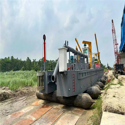 50kw Power Diesel Engine 8 inch Cutter Suction Sand Ship met Rexroth Hydraulische Pomp