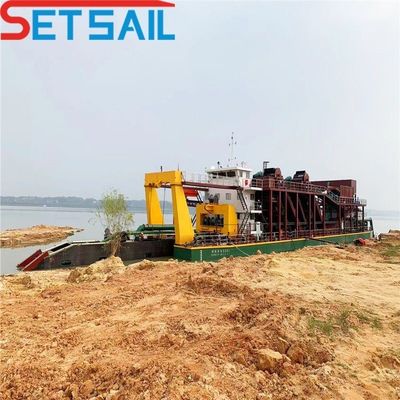 8 inch Cutter Suction Sand Dredging Device 85 ton Totaal Gewicht US Currency Diesel Motor