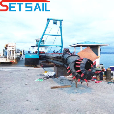 Waterstroom 800m3 Dieselmotor 8 Inch Cutter Zuigdrager met aangepast verzoek