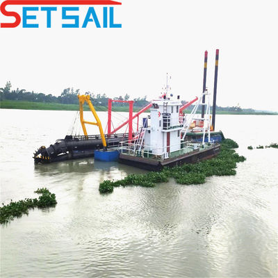 Waterstroom 800m3 Dieselmotor 8 Inch Cutter Zuigdrager met aangepast verzoek