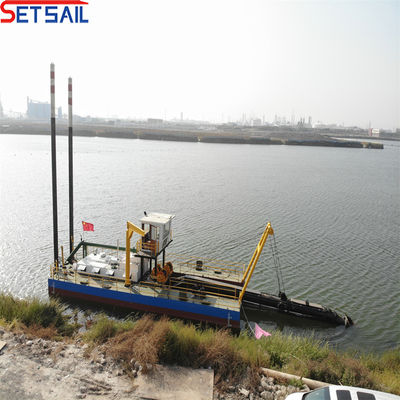 8 Inch Cutter Suction Sand Dredger met pakket bruto gewicht 90000.000kg