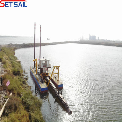 8 Inch Cutter Suction Sand Dredger met pakket bruto gewicht 90000.000kg