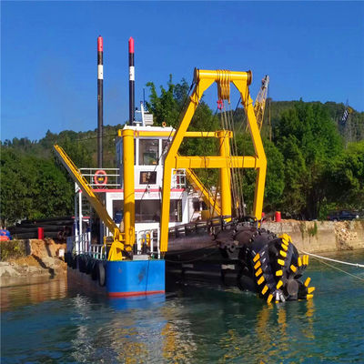 Rivier baggermachine CTS slot type hydraulische snijmachine zuigbagger met Cummins motor