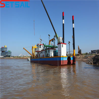 Totale breedte 5,5 meter maatwerk gemaakt in 8 inch rivier zand bagger
