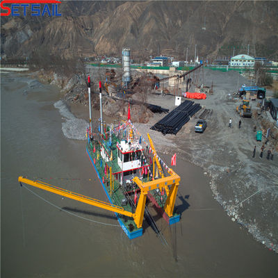 Nieuw ontworpen 8 inch cutter zuigdredger met Siemens PLC en zandpomp Shijiazhuang