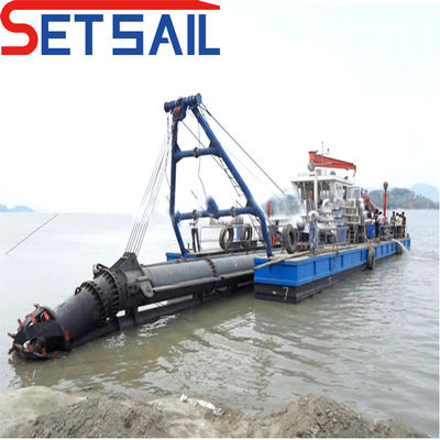 46 meter hoofd Shijiazhuang zandpomp 8 inch cutter zuigdredger met mornitoring systeem