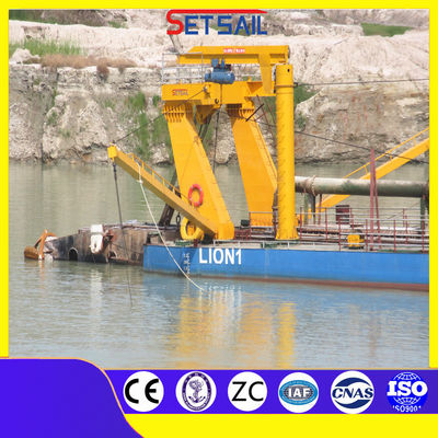 Op maat gemaakte Cummins Diesel Engine Cutter Suction Sand Dredging Machinery voor rivierzand