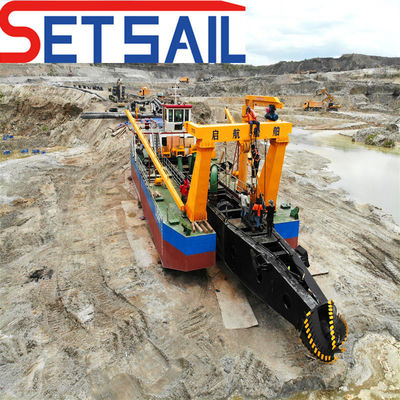 30kw-500kw Cutter Head Power Underwater Pump Cutter Suction Dredging Sand Machines