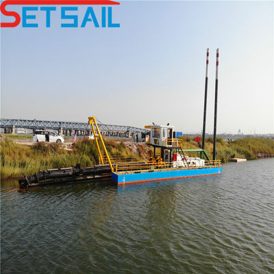 Geavanceerde 8 inch Cutter Suction Dredger met 50kw Cutter Head Power en Rexroth Hydraulic