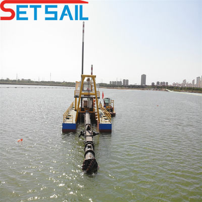 Geavanceerde 8 inch Cutter Suction Dredger met 50kw Cutter Head Power en Rexroth Hydraulic