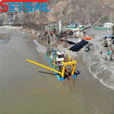 Geavanceerde 8 inch Cutter Suction Dredger met 50kw Cutter Head Power en Rexroth Hydraulic