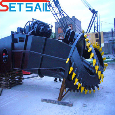 Geavanceerde 8 inch Cutter Suction Dredger met 50kw Cutter Head Power en Rexroth Hydraulic