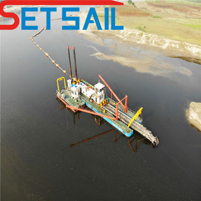 CTN Slot type Dieselmotor Snijdmachine Zuigersanddredger met 50kw-600kw Snijdkop