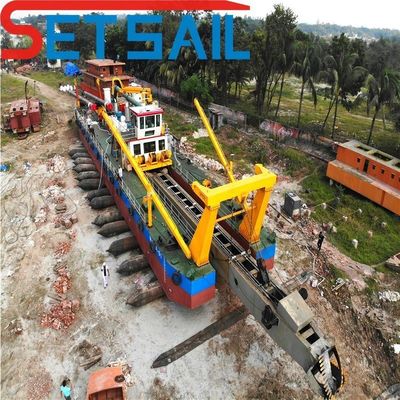 CTN Slot type Dieselmotor Snijdmachine Zuigersanddredger met 50kw-600kw Snijdkop
