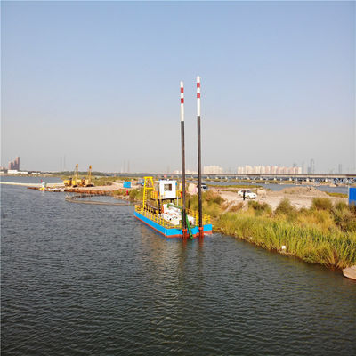 6 Inch Cutter Suction Dredger met Siemens PLC en 8 Head Rexroth Hydraulisch 39 Meter
