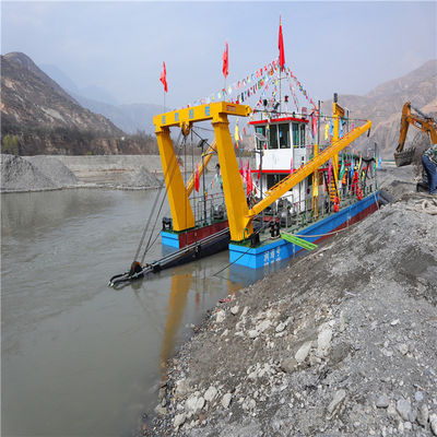 Shijiazhang Dredging Pump uitgerust met Siemens PLC Cutter Zuigdredger voor het baggeren