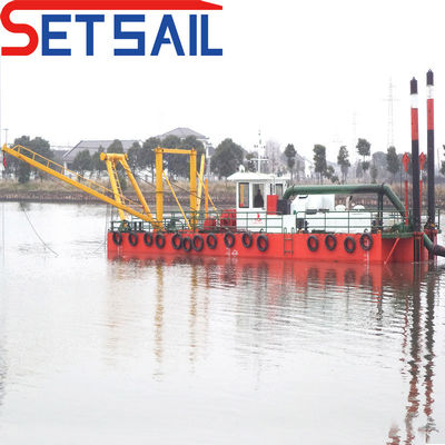 Riviergebruikte ABB Cutter Suction Dredger met 500-5000m ontladingsafstand en dieselmotor