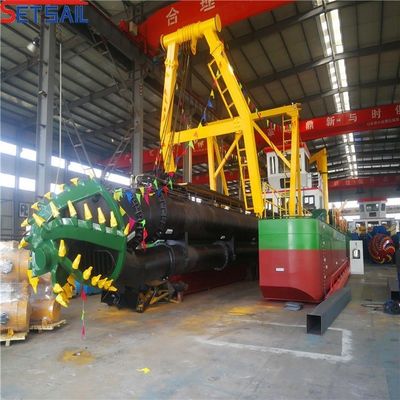 6 Inch Cutter Zuigrivier Graven Sand Dredger met Rexroth Hydraulische en Monitoring