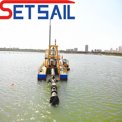 Cutter zuigdredger met aangepaste Cummins dieselmotor en Rexroth Hydraulic