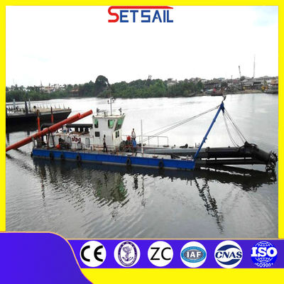 Siemens PLC 6 inch Cutter Suction Dredger met 38kw Cutter Head Power en Hydrocyclone