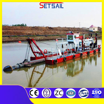 Siemens PLC 6 inch Cutter Suction Dredger met 38kw Cutter Head Power en Hydrocyclone