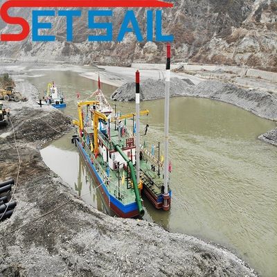 Hoogwaardige onderwater modderpomp-snijdmachine zuigersanddregger voor baggerwerkzaamheden