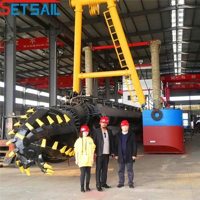 Technologie Cummins Dieselmotor Rexroth Hydraulische kapperkop Bagger voor baggeren