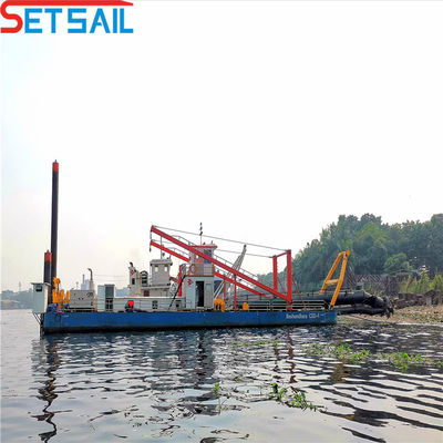 Volledige betaling Cummins Generator Set Cutter Suction Dredger met Weichai Diesel motor