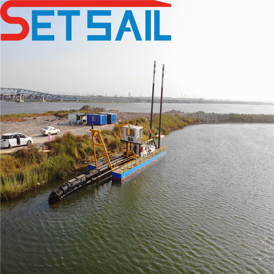 Set Sail Hydraulisch kanaal Havens Baggermachine Meren Damme Snijdmachine Zuigbagger