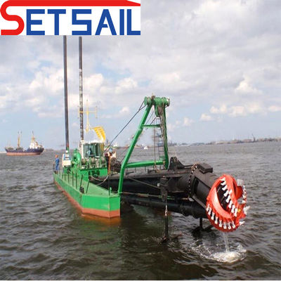 6 inch Cutter Zuigdrager voor modder Totaal hoogte 1,26 meter Waterstroom 450m3