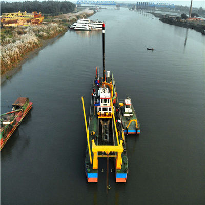 Volledige aangepaste waterstroom 3000m3 16 inch bagger aangedreven door 895 Kw hoofdmotor vermogen